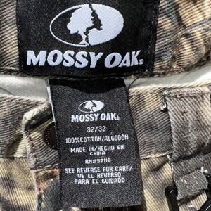 Mossy Oak Mens Break-Up Country Camo Hunting Pants 32x32 Cotton Canvas